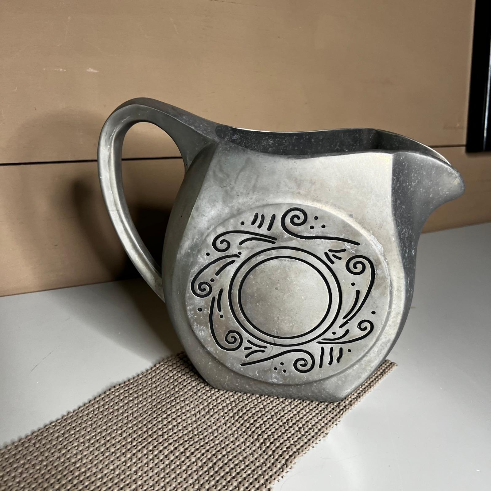 Antique Pewter Water Pitchers - Etsy
