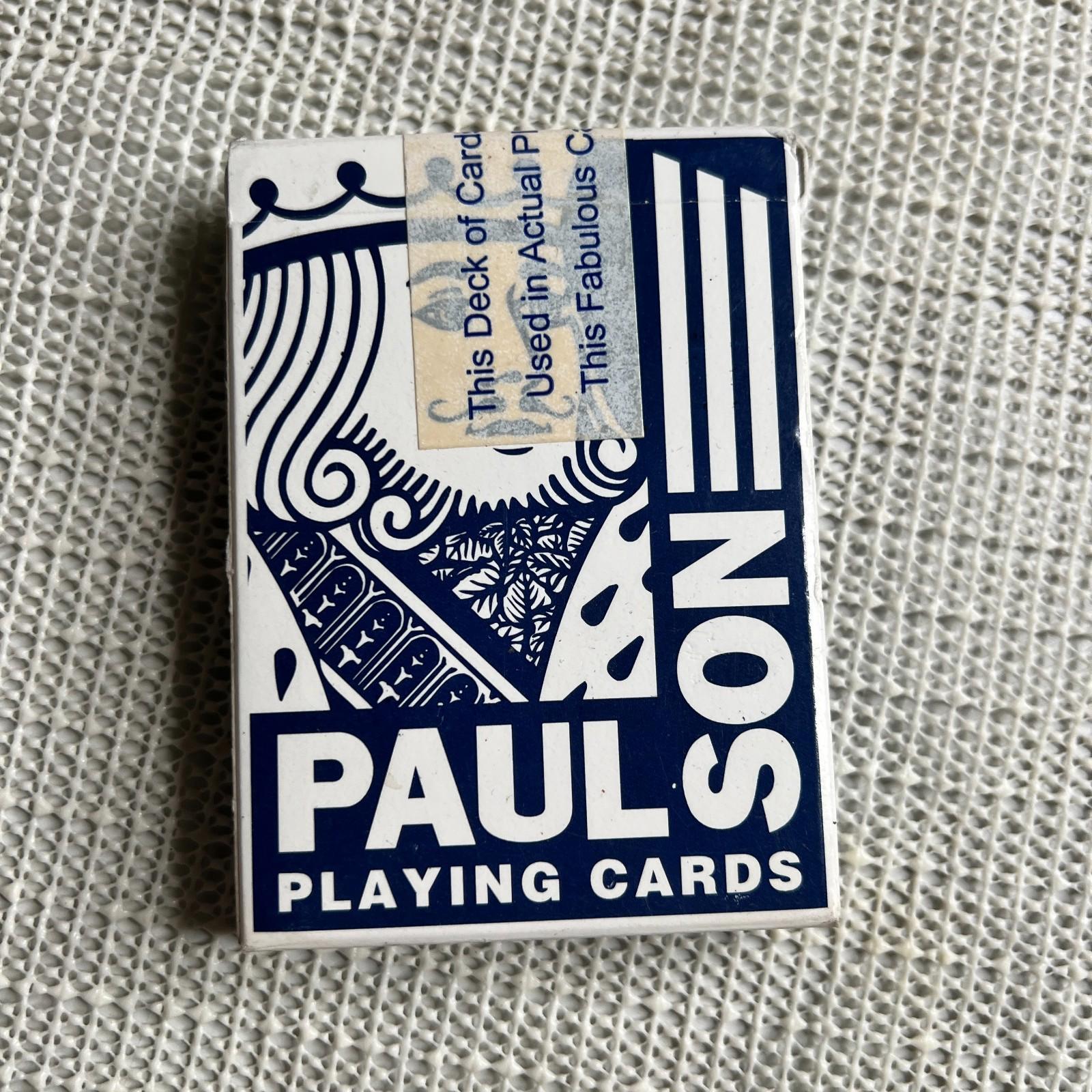 Jeu De Cartes Magic Castle - Édition Limitée Paulson - Scellé, Rare