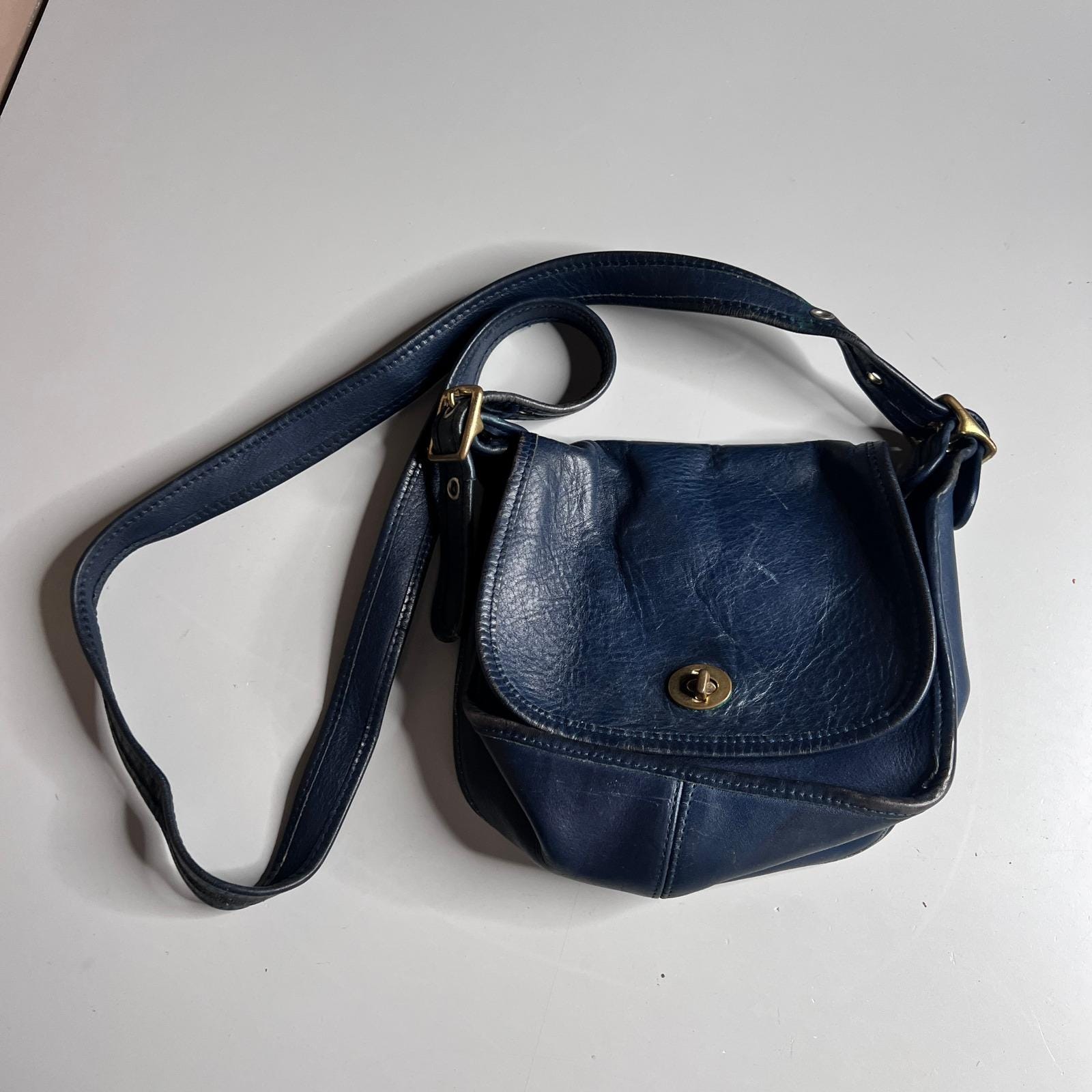 Coach Vintage Turnlock Bag - Etsy