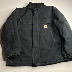 Vintage 1990s Swingster Golden Harvest Hooded Work Jacket