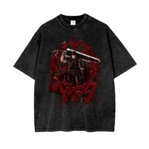 AniZen Oversized Berserk Vintage Tee Unisex