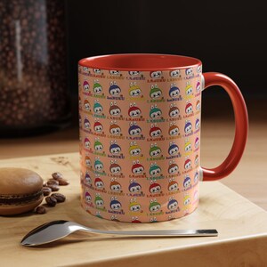 Labubu Whimsical Cartoon Animal Mug | Cute Coffee Cup, Fun Gift for Animal Lovers, Playful Kitchen & Home Decor