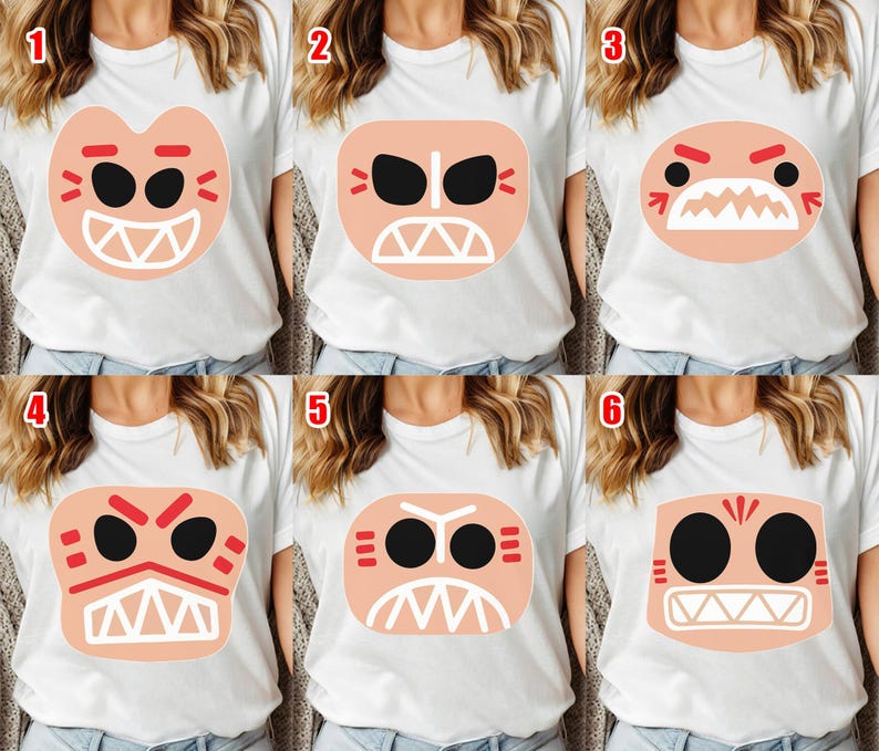 Kakamora Costume Tee, Moana Villains 3D Movie Shirt, Cosplay Cruise Tee, Halloween Family Group Costume image 3