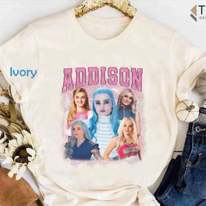 Retro 90s Disney Zombies Tee, Addison Eliza Nova Victor Willa Zed Shirt, Vintage Disney Channel Design, Cartoon Fan Gift Collection