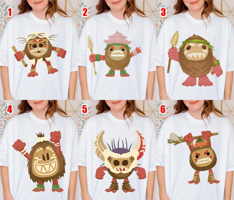 Disney Moana Fear the Kakamora Tee, Funny Coconut Kakamora Shirt, Birthday Gift Tee, Disneyland & Disneyworld Family Trip Shirt image 4
