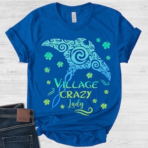 Village Crazy Lady Tee, Grandma Tala Shirt, Moana Mom Shirt, Mother's Day Gift, Grandma Gift Ideas, Moana Stingray Tee image 1