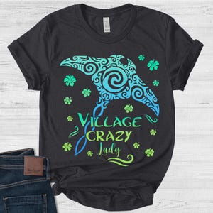 Village Crazy Lady Tee, Grandma Tala Shirt, Moana Mom Shirt, Mother's Day Gift, Grandma Gift Ideas, Moana Stingray Tee image 2