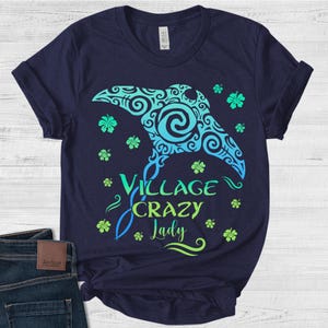 Village Crazy Lady Tee, Grandma Tala Shirt, Moana Mom Shirt, Mother's Day Gift, Grandma Gift Ideas, Moana Stingray Tee image 3