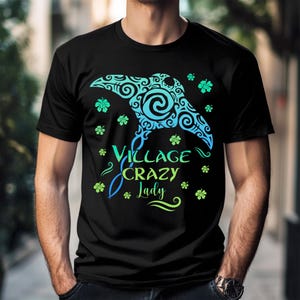 Village Crazy Lady Tee, Grandma Tala Shirt, Moana Mom Shirt, Mother's Day Gift, Grandma Gift Ideas, Moana Stingray Tee image 5