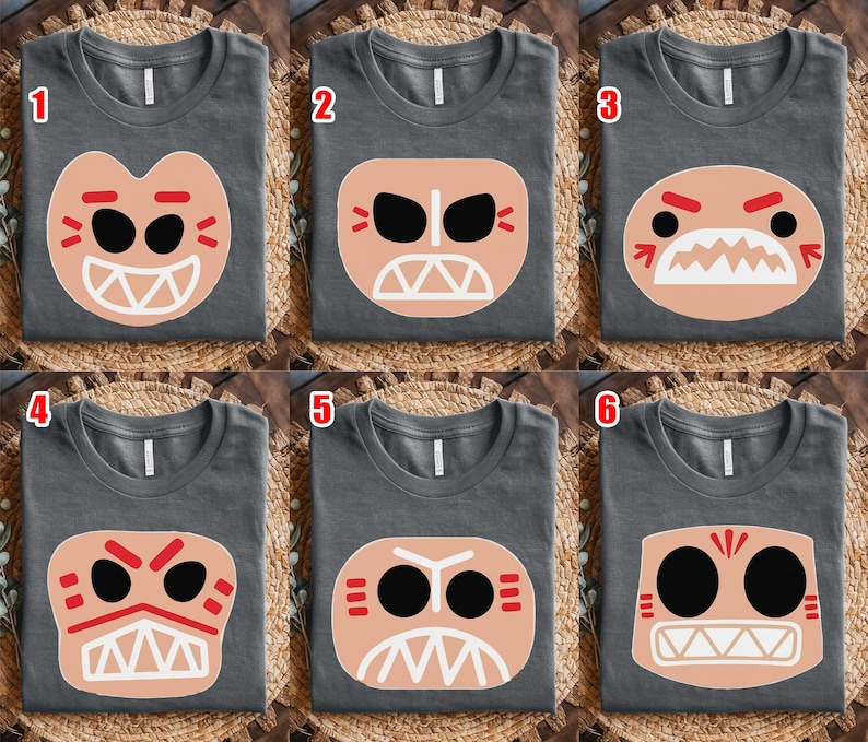 Kakamora Costume Tee, Moana Villains 3D Movie Shirt, Cosplay Cruise Tee, Halloween Family Group Costume image 4