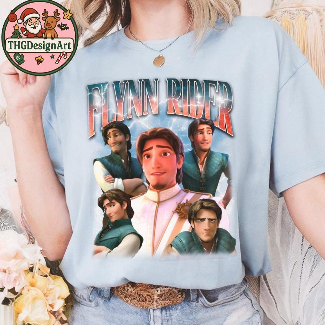 Flynn Rider Tangled T-shirt, Crop Top, Disneyland Vacation Trip 2025 ...