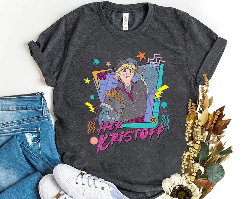 Disney Frozen Her Kristoff Tee, Funny Frozen Shirt, WDW Magic Kingdom Disneyland Family Vacation Matching Shirt image 1