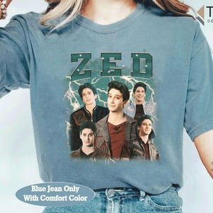 Retro jaren 90 Disney Zombies-T-shirt, shirt Addison Eliza Nova Victor Willa Zed, vintage Disney Channel-ontwerp, cartoon fan cadeaucollectie