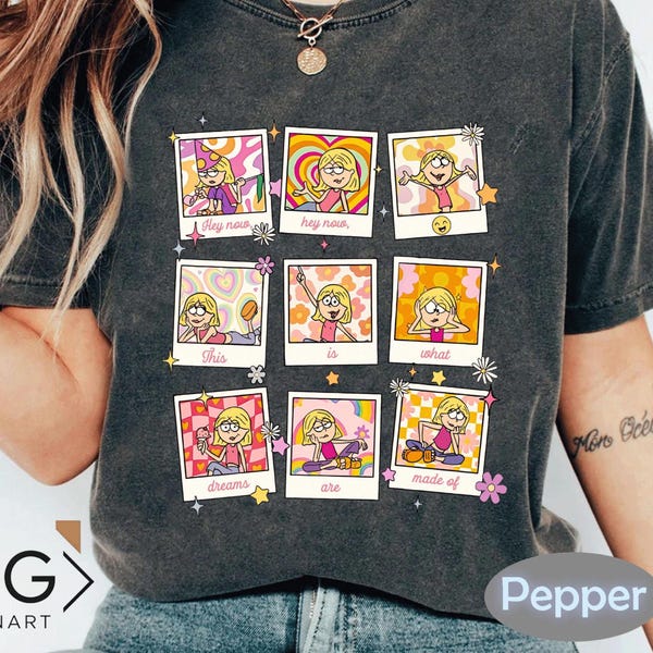 Retro 90s Disney Lizzie McGuire Shirt, This Is What Dreams Are Made Of, Vintage Disney Collection, Cute Cartoon Design, Disney Fan Gift