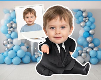 Sagoma personalizzata Baby Boss – Decorazione di compleanno personalizzata