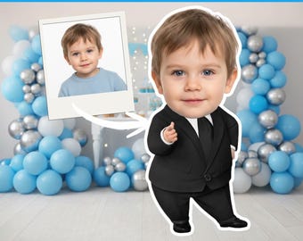 Sagoma personalizzata per neonato – Decorazione di compleanno personalizzata