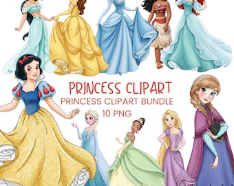 Decorazioni a forma di principessa / Festa di compleanno (Download digitale)