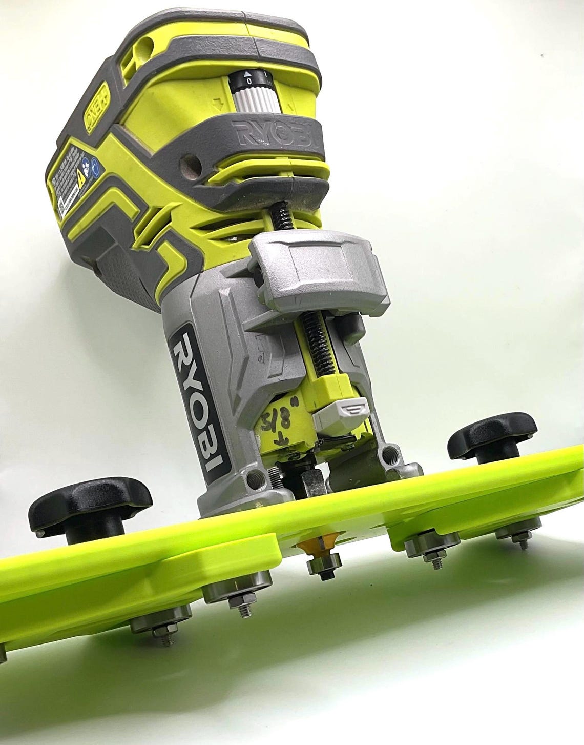 Ryobi P601 Compact Router Fluting Jig: Edge-following Groove Cutter (up ...