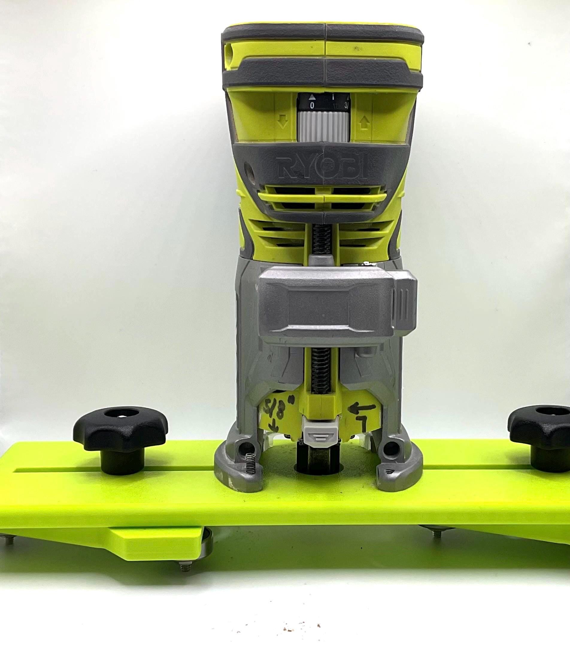 Ryobi P601 Compact Router Fluting Jig: Edge-following Groove Cutter (up ...