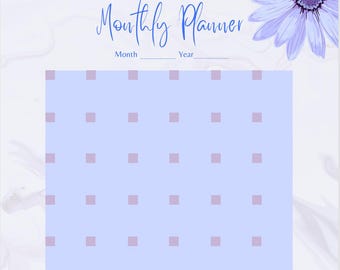 Agenda mensuel Dream Daisy