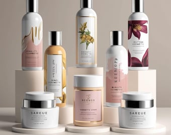 Progettazione di etichette di prodotti personalizzate per il branding, progettazione di modelli di etichette personalizzate, modelli di etichette professionali, progettazione di etichette di imballaggio uniche
