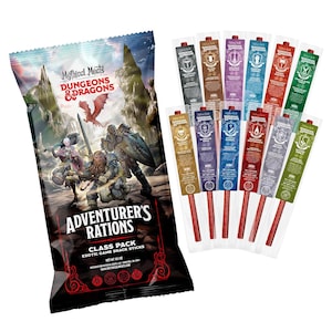 DUNGEONS & DRAGONS Snack Sticks Variety Pack - Pack of 12 1 OZ. Exotic Game Snack Sticks