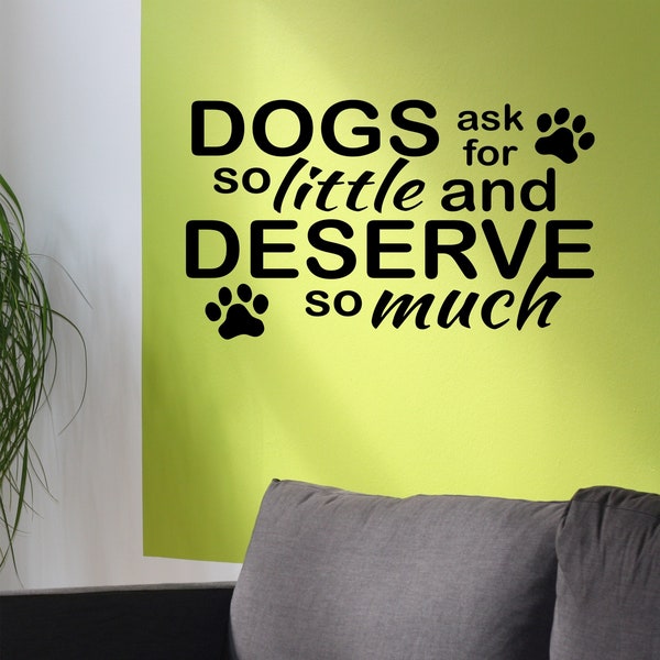 Dogs Wall Decals Etsy