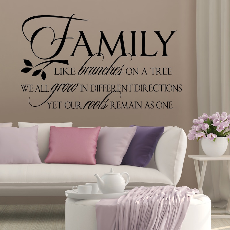Family Tree Wall Decal - Etsy