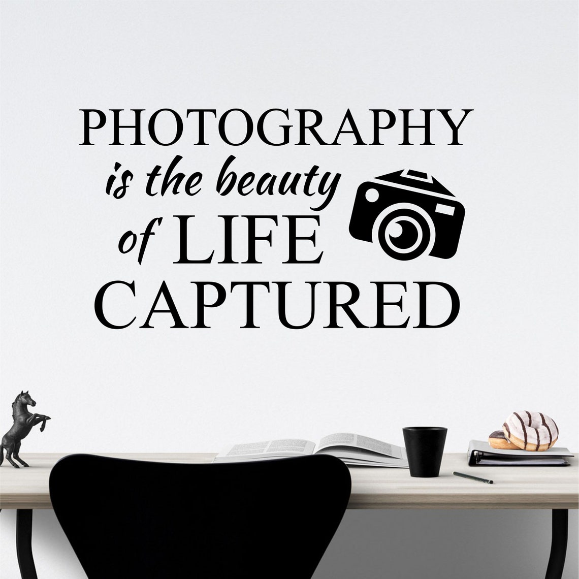 Classroom Wall Decal Photography is Beauty of Life Etsy