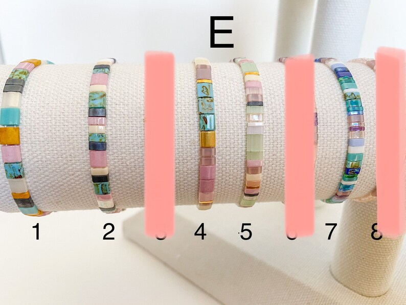 Glass Tile Bracelets Etsy