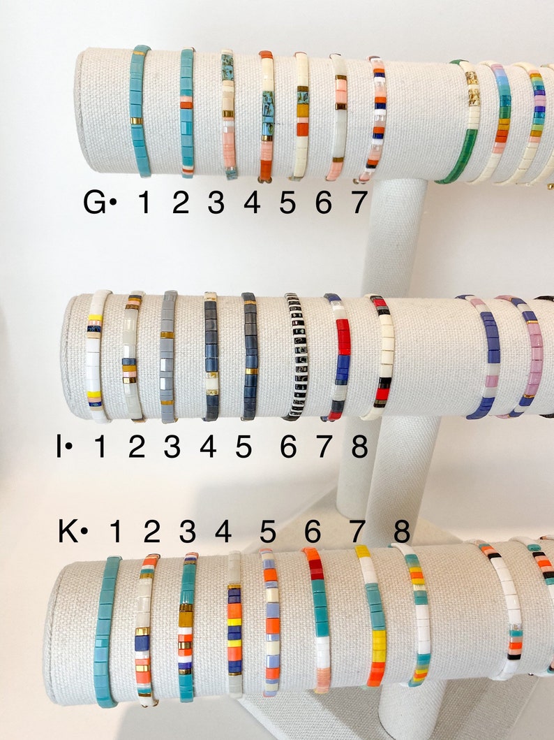 Glass Tile Bracelets Etsy