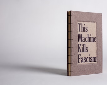 60-page sketchbook - This Machine Kills Fascism