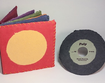 Pulp - Hardbound, Coptic, limited edition, cotton rag paper, handmade artists' book