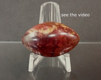 10759  Marsten Ranch Jasper Cabochon  jewelry making jasper cabochon 35 x 22 x 11 mm  57 ct  hand made designer cabochons from thegemdealer