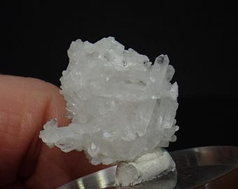 309571 Quartz Crystal miniature clear quartz crystal plate 1 1/4 x 1 x 1/4" collector miniature quartz crystal specimens from thegemdealer