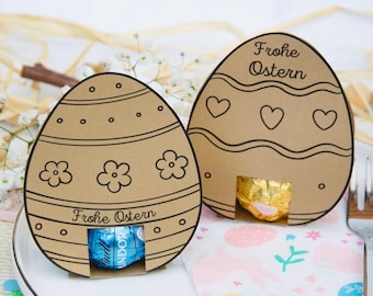 Easter table decorations, Easter gifts, Easter printables, Easter decorations, Easter place cards, Easter gifts, Ferrero Rocher