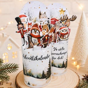 Printable Duplo Advent Calendar | 24 Advent Calendar Designs PDF DIY Duplo Box Calendar with Sayings & Blank Template Duplo Wrappers
