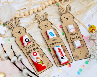 Easter chocolate lollipop packaging printable PDF – Easter lollipop slip-through card – Easter lollipop craft template – DIY Easter gift