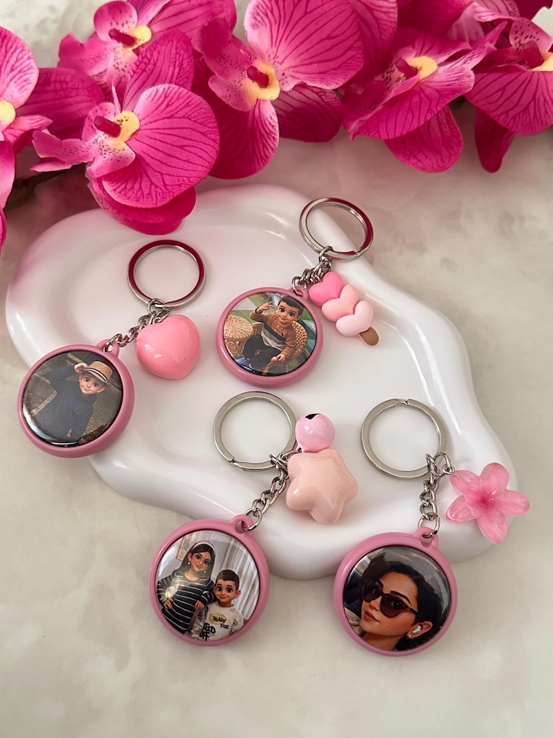 Keychain Photo Hd Personalized Keychain – Photo, Name and AI Animated Photo - Etsy