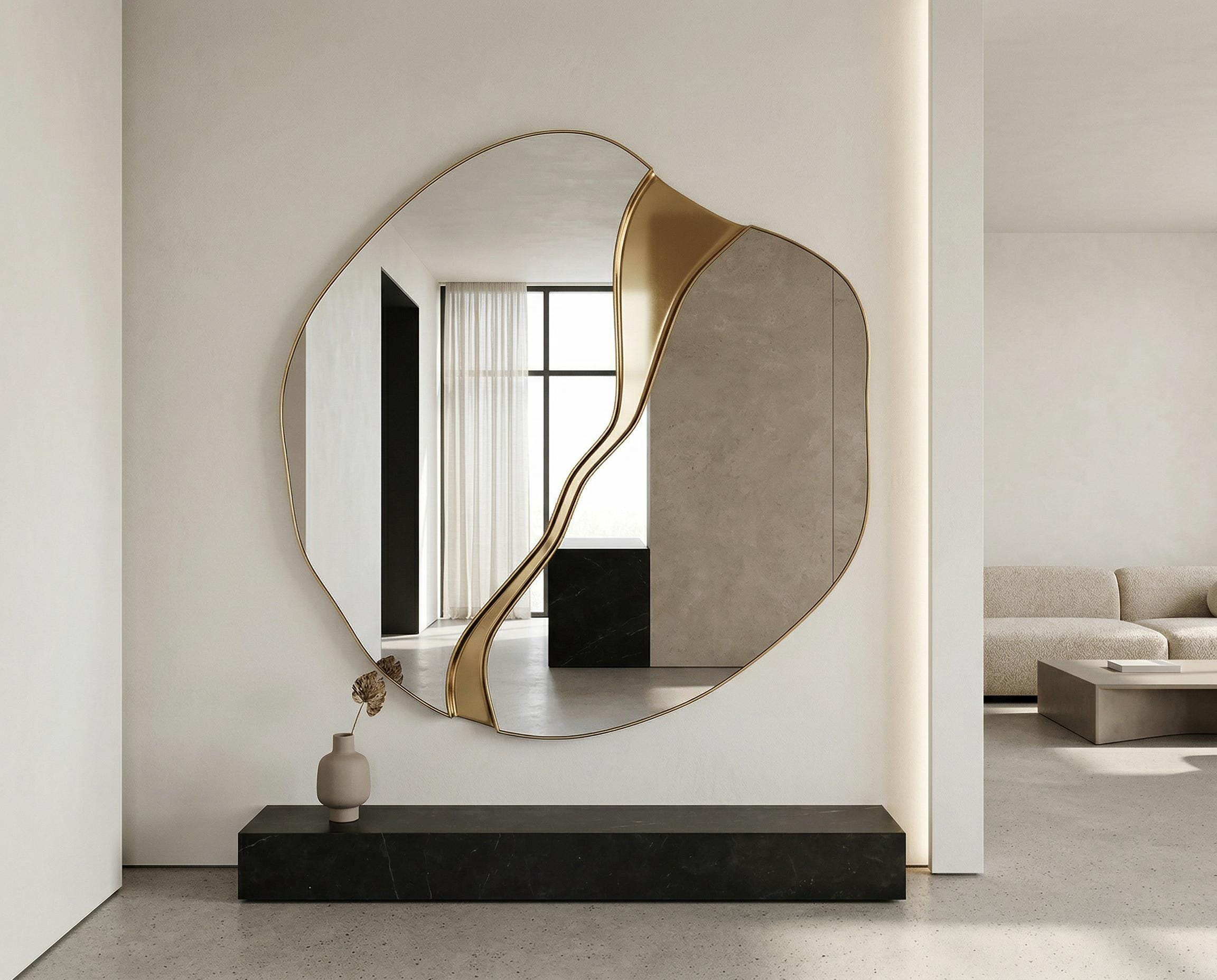 Extra large wall mirror - Etsy 日本