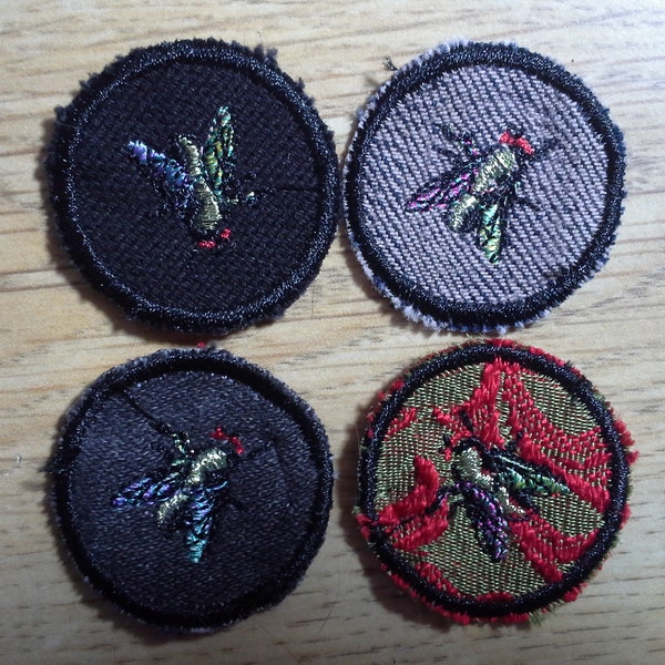 Housefly Embroidered Patch