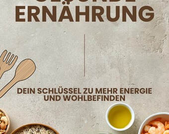 Información del plan de nutrición – Consejos de nutrición saludable Guía de alimentos PDF Digital – Alimentación consciente, nutrición en la vida cotidiana, ayuda nutricional