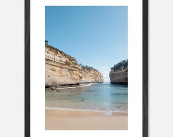 Melbourne Coastline Photo Print: Australian Beach Wall Art