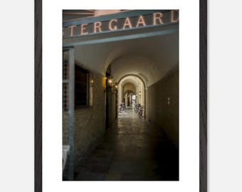 Copenhagen Photo Print - Architectural Archway, Semi-Glossy Wall Art