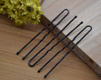 gold and dark silver colors option 50pcs 102x30mm metal U shape hair fork pin hairpin hair stick pick band headband clip accessory ZH50