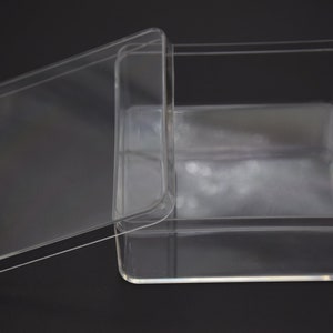 2 Stuks 85mmx85mmx35mm vierkante doorzichtige plastic doos, transparante ps doos met deksel, doorzichtige doos container, plastic gevallen AB155