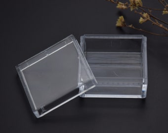 Square Box Transparent Buy 10 Square Clear Plastic Box,transparent Ps Box With Lid,clear Box ...