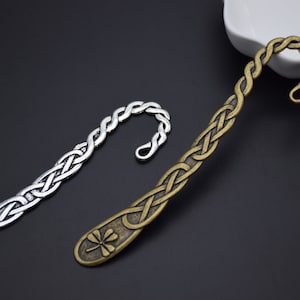 1piece Metal Twisted Coil Bookmarks,flower Bookmarks,readers Gift,book ...