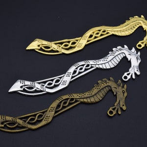 1Piece Metal Dragon Bookmarks,Dragon Fantasy Mythology Bookmarks,Readers Gift,Book Lover Gifts,Bookmark Gift,Christmas Gift,11cm length