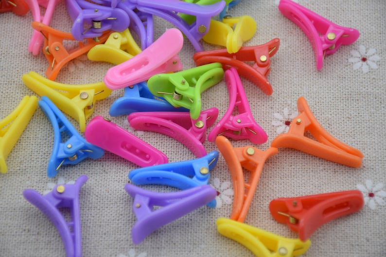 50 Alligator Clip2.8cm Plastic Alligator Clip With Etsy